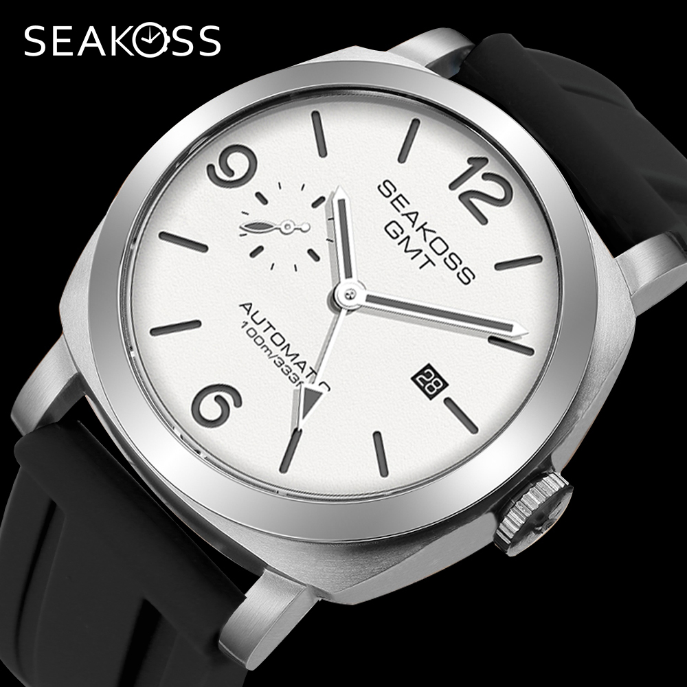 SEAKOSS 10Bar GMT Mergulho Rel - Seiko Watch Prospex avaliação e preço